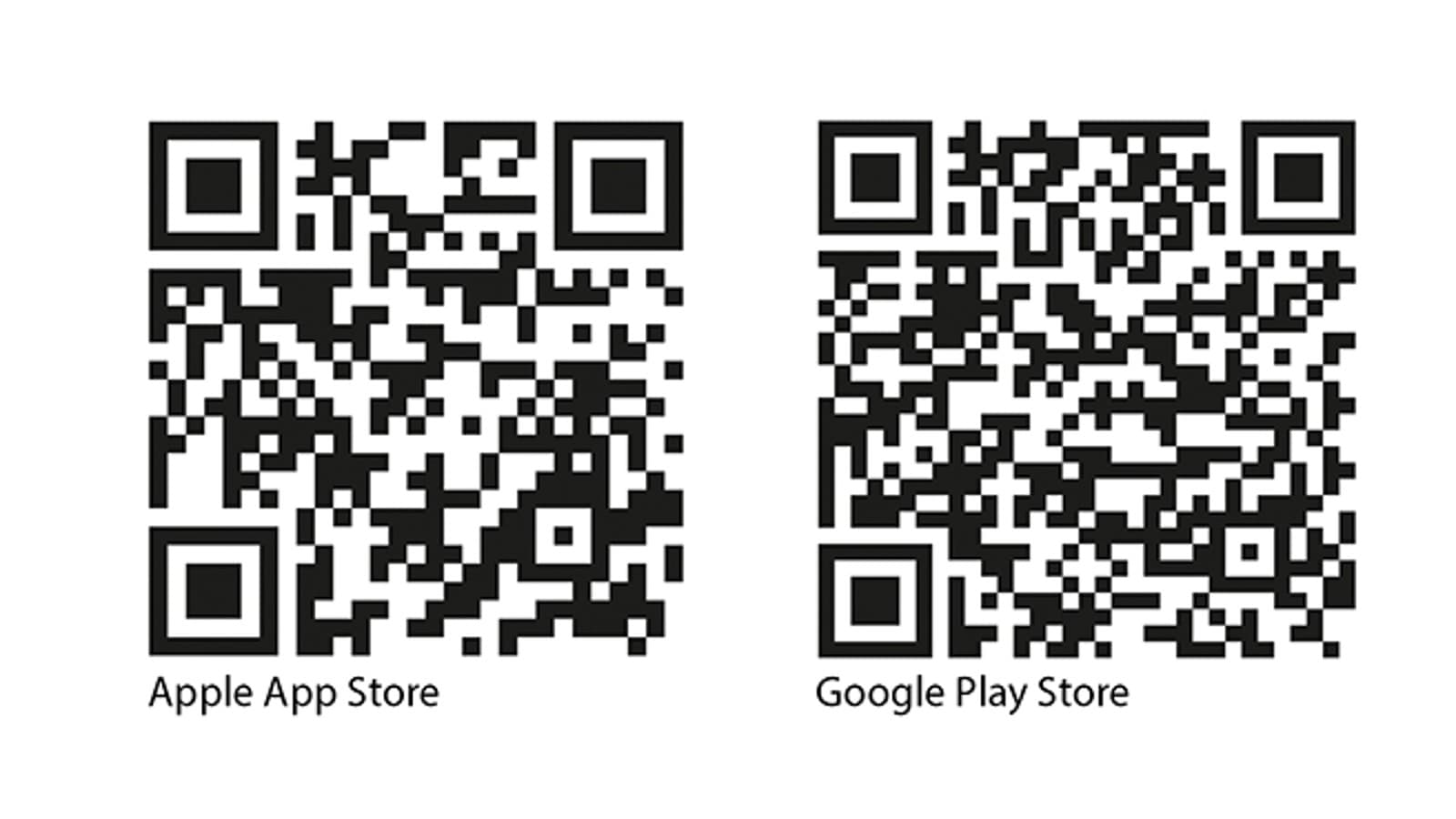 QR code for iOS Geberit Home app and Android Geberit Home app QR code for iOS Geberit Home app and Android Geberit Home app